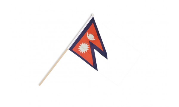 Nepal Hand Flags
